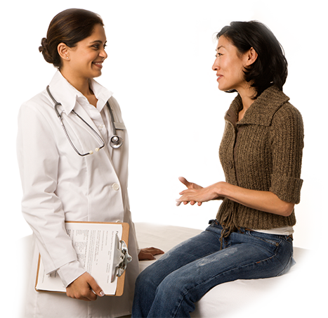 Indian Doctor with Patient